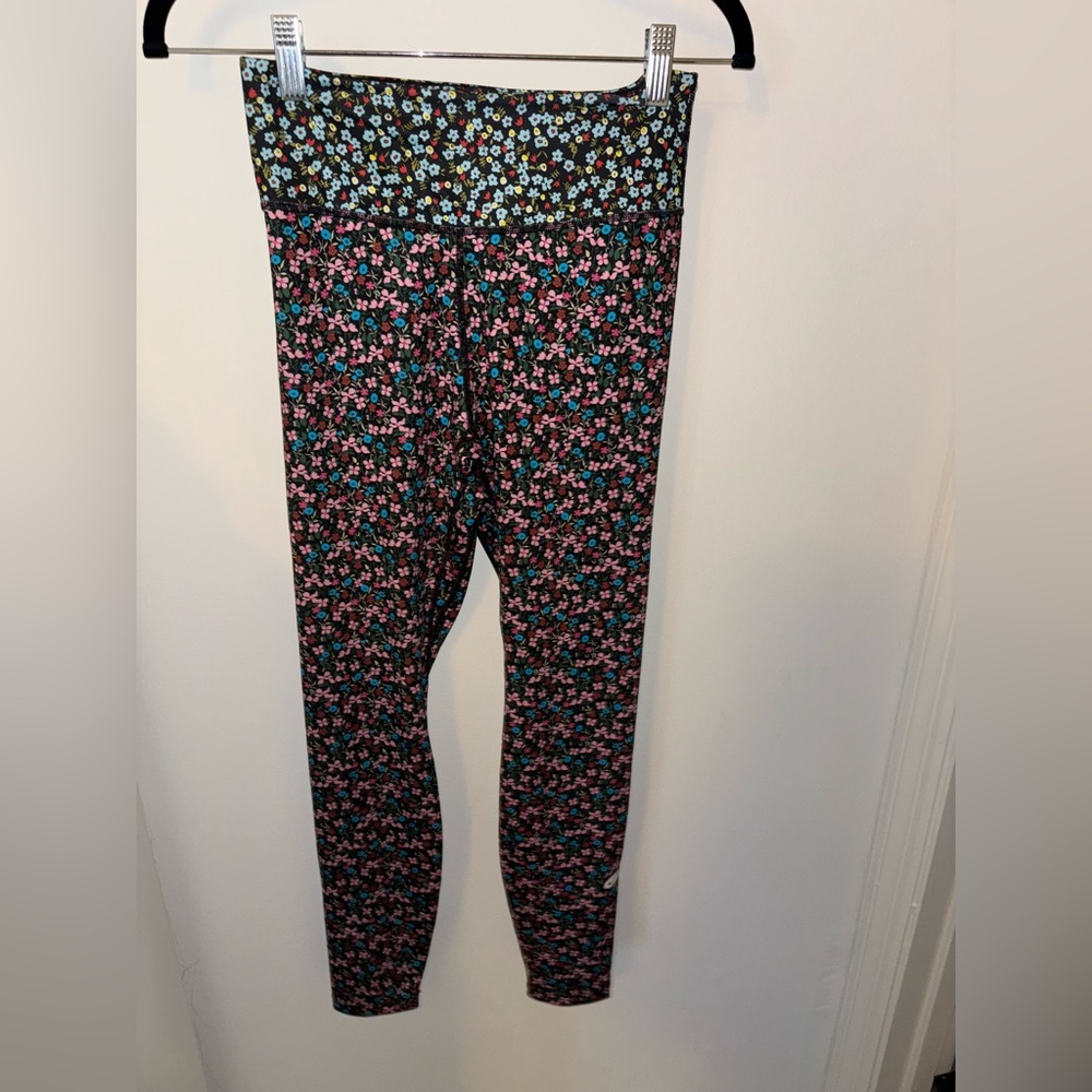 Nike Dri Fit Floral Print Leggings size Small